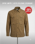 Surchemise Utilitaire Légendaire – Élégance & Robustesse au Quotidien ✨